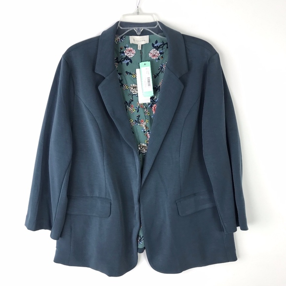 Skies are blue asa modal knit blazer Clearance
